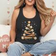 Baseball Christmas Tree Light Xmas Baseball Flowy Tank Baseball Christmas Tree Light Xmas Baseball Flowy Tank