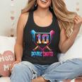 Baseball Drip 10th Birthday Boy Double Digits Ice Cream Drip Flowy Tank Baseball Drip 10th Birthday Boy Double Digits Ice Cream Drip Flowy Tank