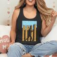 Baseball Drip Dripping Ice Cream Sport Player American Flag Flowy Tank