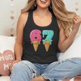 Baseball Drip Ice Cream 67 Baseball Flowy Tank