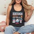 Baseball Ice Cream Drip Bonus Mom Of The Birthday Boy Flowy Tank