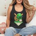 Baseball Life Style Ice Cream Drip Green Flowy Tank