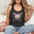 Baseball Mardi Gras Carnival Party Mask Ice Cream Drip Boys Flowy Tank