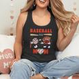 Baseball Mom Heart Baseball Mama Mother's Day Flowy Tank Baseball Mom Heart Baseball Mama Mother's Day Flowy Tank