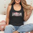 Baseball Mom With Pink Bow Flowy Tank
