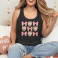 Baseball Mom Sister Tween Teen Girl Girly Pink Bow Preppy Flowy Tank Baseball Mom Sister Tween Teen Girl Girly Pink Bow Preppy Flowy Tank