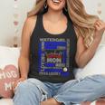 Baseball Mom Traits For Great Mothers Grey And Blue Flowy Tank