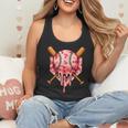 Baseball Pink Camo Ice Cream Youth Boys Girls Flowy Tank Baseball Pink Camo Ice Cream Youth Boys Girls Flowy Tank