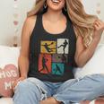 Baseball Player Collage Men Kids Coach Youth Boys Flowy Tank