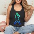 Baseball Player Graphic Flowy Tank