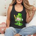 Baseball Player Ice Cream Drip Shamrocks St Patrick's Day Flowy Tank Baseball Player Ice Cream Drip Shamrocks St Patrick's Day Flowy Tank
