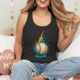 Baseball Splash Team Player For Kids Men Women Flowy Tank