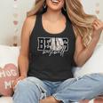 Bears Baseball Mom Game Day School Spirit Bear Pride Flowy Tank