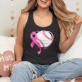 Breast Cancer Awareness Baseball Mom Flowy Tank