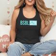 BSBL SZN Baseball Season Game Day Boys Girls Youth Flowy Tank