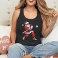 Christmas Baseball Player Santa Xmas Boys Men Toddler Flowy Tank