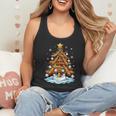 Christmas Baseball Tree Lights Xmas Flowy Tank Christmas Baseball Tree Lights Xmas Flowy Tank