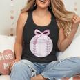Coquette Baseball Mom Pink Bow Baseball Mama Flowy Tank Coquette Baseball Mom Pink Bow Baseball Mama Flowy Tank