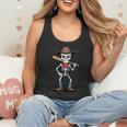 Cowboy Skeleton Baseball Halloween Graphic Flowy Tank Cowboy Skeleton Baseball Halloween Graphic Flowy Tank