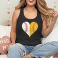 Cute Love Baseball Fast Pitch Softball Heart Baseball Mom Flowy Tank Cute Love Baseball Fast Pitch Softball Heart Baseball Mom Flowy Tank