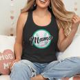 Cute Mama Script Font On Baseball Mom Flowy Tank Cute Mama Script Font On Baseball Mom Flowy Tank