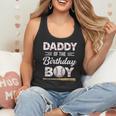 Daddy Of The Birthday Boy Baseball Matching Family Flowy Tank