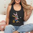 Easter Bunny Baseball Player Batter Rabbit Boys Kids Men Flowy Tank Easter Bunny Baseball Player Batter Rabbit Boys Kids Men Flowy Tank