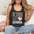 My Favorite Player Calls Me Granna Baseball Leopard Flowy Tank My Favorite Player Calls Me Granna Baseball Leopard Flowy Tank