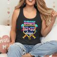 Happy 6733 Days Of School Baseball Drip 100th Day Of School Flowy Tank