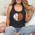 Heart 67 Meme Baseball Basketball Pocket Valentine's Day Tee Flowy Tank