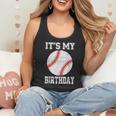 It’s My Birthday Baseball Vintage Style Flowy Tank