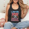 I Just Hit 100 Days Of School Baseball 100th Day Boys Kids Flowy Tank