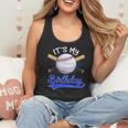 Kids 8th Baseball Birthday Party Boys Sport Fan 8 Years Old Flowy Tank