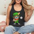 Kids St Patricks Day Shirt Leprechaun Baseball Boys Men Flowy Tank