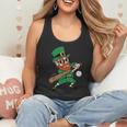 Leprechaun Baseball St Patricks Day Saint Pattys Men Boys Flowy Tank