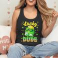 Lucky Dude Drip Baseball Shamrock St Patrick Men Boy Youth Flowy Tank Lucky Dude Drip Baseball Shamrock St Patrick Men Boy Youth Flowy Tank