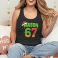Mason 67 Christmas Ice Cream Drip Meme Six Seven Baseball Flowy Tank Mason 67 Christmas Ice Cream Drip Meme Six Seven Baseball Flowy Tank