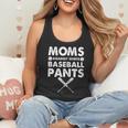 Moms Against Baseball Pants Baseball Mom Mother's Day Flowy Tank