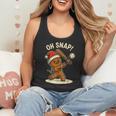 Oh Snap Gingerbreadman Baseball Christmas Men Boys Toddlers Flowy Tank Oh Snap Gingerbreadman Baseball Christmas Men Boys Toddlers Flowy Tank
