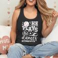 He Plays She Dances Mom Of Both Dancing And Baseball Mom Flowy Tank He Plays She Dances Mom Of Both Dancing And Baseball Mom Flowy Tank