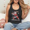 Santa Playing Baseball Christmas Candy Cane Fun Xmas Holiday Flowy Tank Santa Playing Baseball Christmas Candy Cane Fun Xmas Holiday Flowy Tank