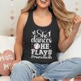 She Dances He Plays Mom Of Both Dance And Baseball Mom Flowy Tank She Dances He Plays Mom Of Both Dance And Baseball Mom Flowy Tank