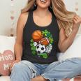 St Patricks Day Shamrock Basketball Baseball Football Soccer Flowy Tank St Patricks Day Shamrock Basketball Baseball Football Soccer Flowy Tank