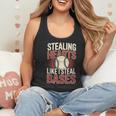 Stealing Hearts Like I Steal Bases Baseball Valentine Retro Flowy Tank Stealing Hearts Like I Steal Bases Baseball Valentine Retro Flowy Tank