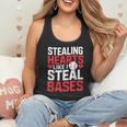 Stealing Hearts Like I Steal Bases Cute Baseball Kids Flowy Tank Stealing Hearts Like I Steal Bases Cute Baseball Kids Flowy Tank