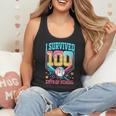 I Survived 100 Days Of School Baseball Drip Students Teacher Flowy Tank I Survived 100 Days Of School Baseball Drip Students Teacher Flowy Tank