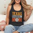 Texas Baseball Mom Design Baseball Player And Baseball Flowy Tank