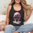 Valentine Baseball Catcher Mask Ice Cream Drip Tee For Boys Flowy Tank