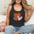 Valentines Baseball Basketball Football Heart Boy Men Flowy Tank Valentines Baseball Basketball Football Heart Boy Men Flowy Tank