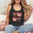 Valentines Day Drip Heart Baseball XOXO Boys Kids Men Sport Flowy Tank